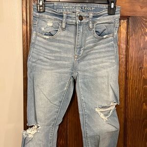 American Eagle Hi Rise Skinny Jeans